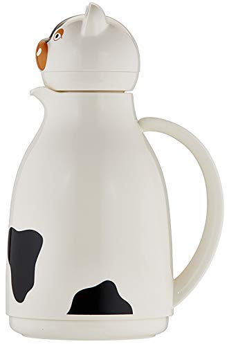 Helios Thermo-Cow Kunststoff-Isolierkanne, weiß, 1 Liter von Helios