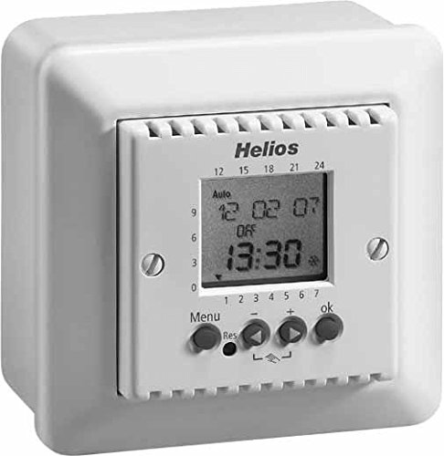 Helios Ventilatoren 09990 Zeitschaltuhr digital Wochenprogramm IP20 von Helios