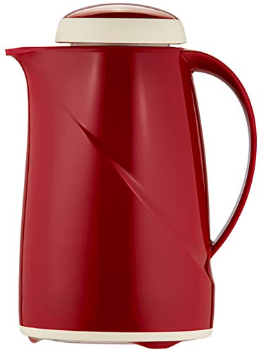 Helios Wave Kunststoff-Isolierkanne, rot, 0,6 Liter von Helios