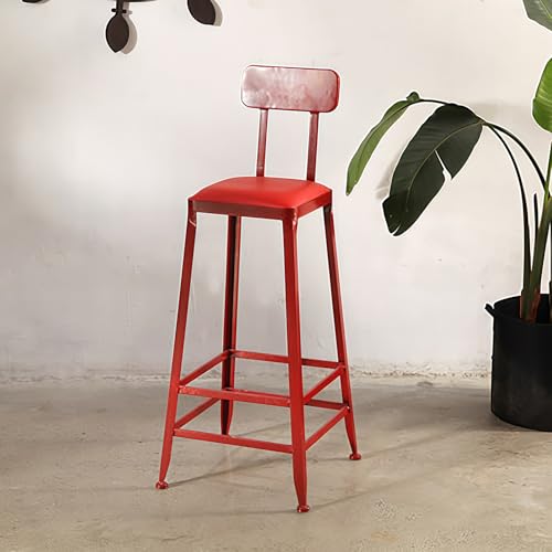 Heliosrider Bar Theke Bartisch mit Hocker Bartisch Hochtisch für KüChe Wohnzimmer Esszimmer (Red A) von Heliosrider