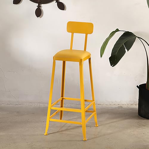 Heliosrider Bar Theke Bartisch mit Hocker Bartisch Hochtisch für KüChe Wohnzimmer Esszimmer (Yellow A) von Heliosrider