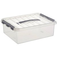 Helit 6 St. Aufbewahrungsbox Sunware Q-line Transparent 10l (B x H x T) 300 x 110 x 400mm von Helit