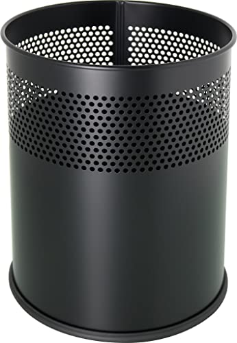 helit H2515795 - Papierkorb „the dot“ 15 Liter, schwarz mit Lochdekor, 1 Stück helit H2515795 - Papierkorb „the dot“ 15 Liter, schwarz mit Lochdekor, 1 Stück von Helit