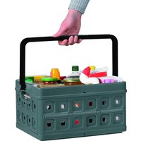 helit Klappbox the flap-line 24,0 l - 44,0 x 31,5 x 21,0 cm anthrazit von Helit