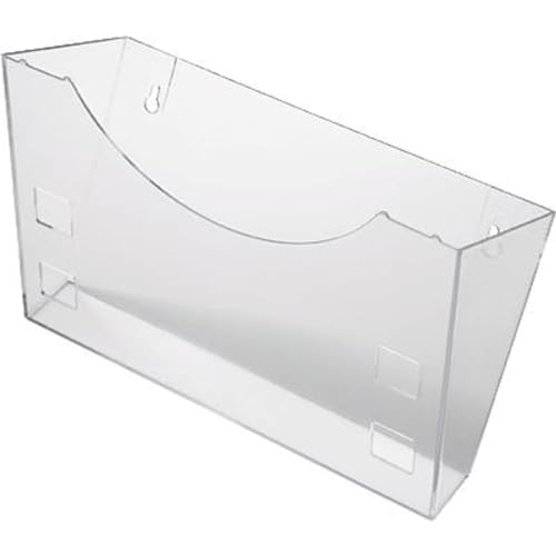 Helit glasklar H6103002 Prospekthalter Glasklar 1 St. (B x H x T) 240 x 165 x 105 mm von Helit