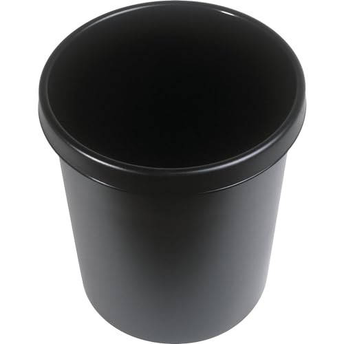 helit Kunststoff-Papierkorb - Inhalt 30 l, Höhe 405 mm, VE 5 Stk - schwarz, VE 5 Stk - Abfallkorb Kunststoffabfallsammler Papiereimer Papierkorb helit Kunststoff-Papierkorb - Inhalt 30 l, Höhe 405 mm, VE 5 Stk - schwarz, VE 5 Stk - Abfallkorb Kunststoffabfallsammler Papiereimer Papierkorb von Helit