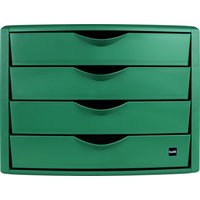 helit Schubladenbox H6429552  DIN A4 26,5 x 33,2 x 21,5 cm von Helit
