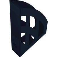 helit Stehsammler recycelter Kunststoff schwarz , DIN C4 von Helit