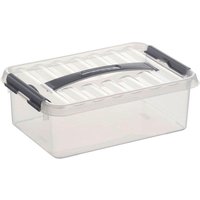 sunware Q-line Aufbewahrungsbox 4,0 l - transparent von sunware®