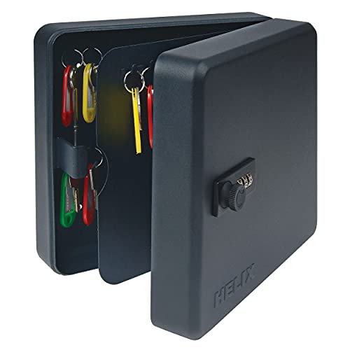 Helix 520511 50 Schlüssel Kombination Schlüsselsafe Locker Schwarz 50 KEY von Helix