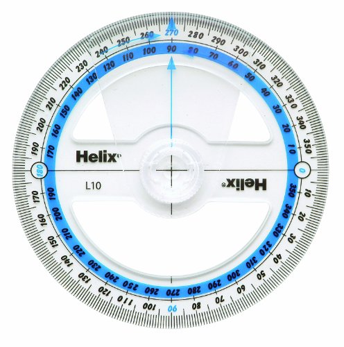 Helix 360 Grad Winkelmesser Winkelmaß von Helix