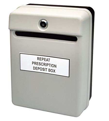 Helix Vorschlagsbox / interner Briefkasten, grau von Helix