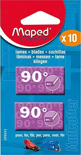 Maped Ersatzklingen für Schneidewerkzeug MatCutter 90 Grad von Maped
