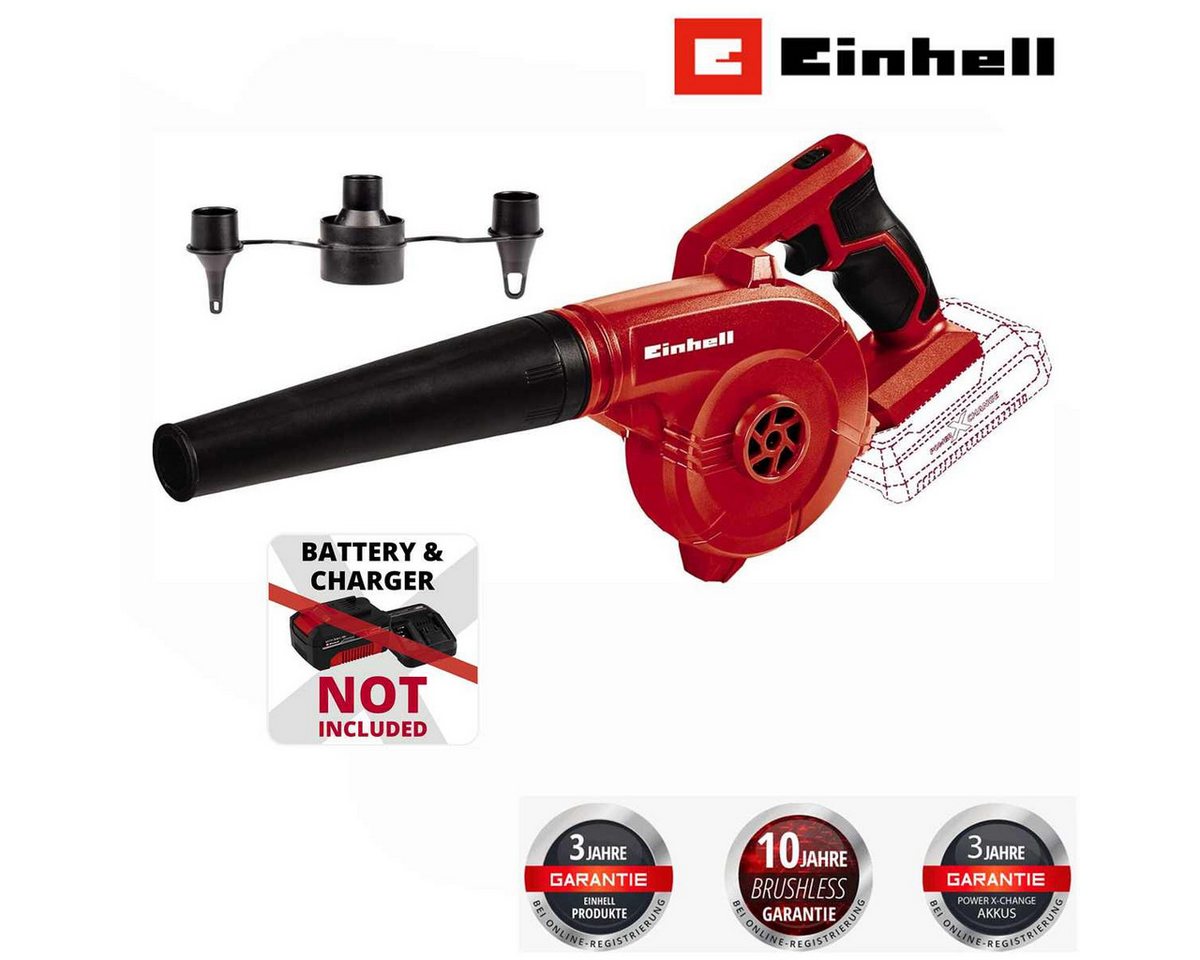 Einhell Akku-Laubbläser Einhell Akku-Laubbläser TE-CB 18/180 Li - 18V (solo) Power X-Change Einhell Akku-Laubbläser Einhell Akku-Laubbläser TE-CB 18/180 Li - 18V (solo) Power X-Change von Einhell