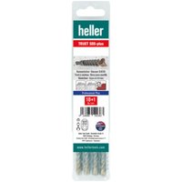 Heller Tools Trijet SDS-plus Hammerbohrer, Ø 6 x 150/210 mm, 10 + 1! von Heller