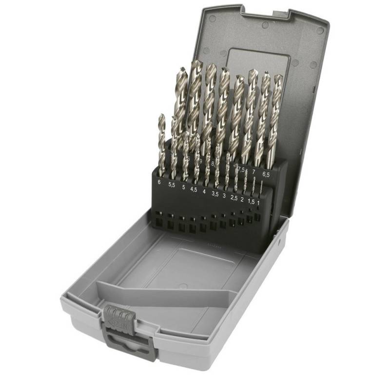 Heller Tools Metallbohrer Heller Tools 29384 6 HSS-Co 5 Metall-Spiralbohrer-Set 19teilig Cobal von Heller Tools
