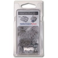Hellermanntyton - 148-90056 HCPM-4-Blister-PC-CL (10) Verbindungsklemme flexibel: 1.0-2.5 mm² starr: 0 von HellermannTyton