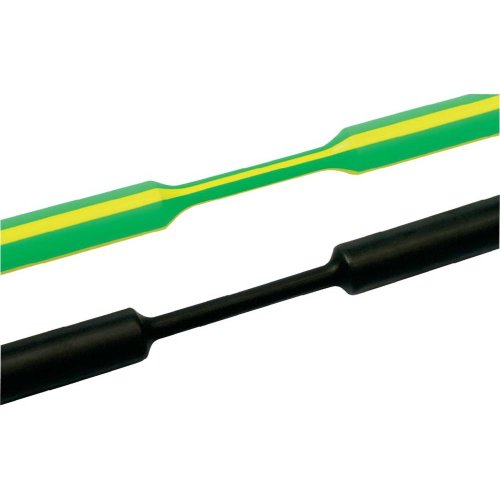 HELLERMANNTYTON Hellermann Tyton 319-00300 Schrumpfschlauch, Schwarz, 20 Stück, Kabelisolierung (1 m, 3 mm, 1 mm, 0,6 mm, 20 Stück) von HellermannTyton
