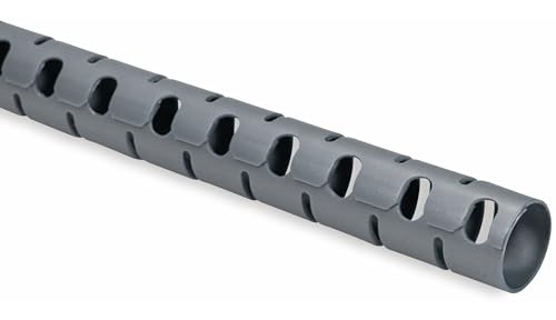 HellermannTyton Helawrap Spiral-Kabelschutzschlauch PP Silber, für Kabel-Ø 13mm bis 16mm, Länge 2m Halogenfrei, Packung a 2 Meter von HellermannTyton