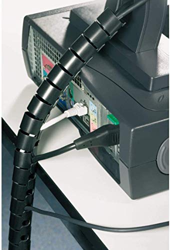 Hellermann 161-64404 Spiralschlauch d=25 mm HWPP-25L2-SW, 2m von HellermannTyton