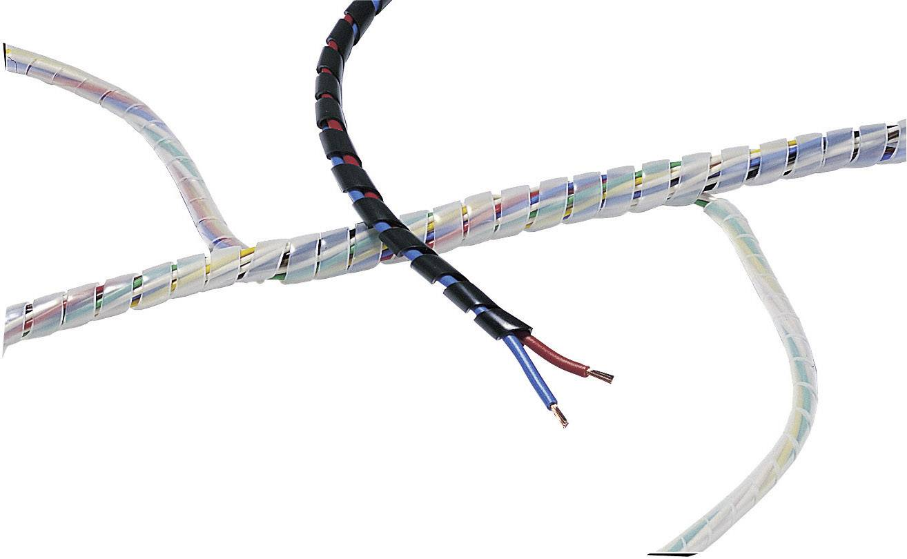 Hellermann Tyton 161 41001 Sbpe1.5 Pe Bk 30 M Spiralschlauch 1.60 Bis 8 Mm 30 M B-Ware von HellermannTyton