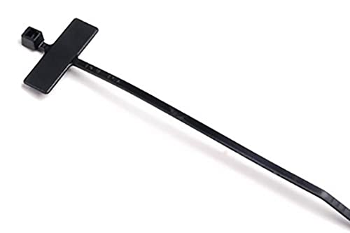 HellermannTyton 111-81860 IT18R-PA66-BK Zeichenträger mit Kabelbinder Montage-Art: Kabelbinder Beschriftungsfläche: 25 x 8mm von HellermannTyton