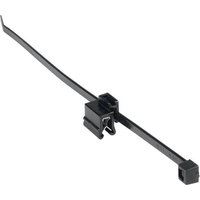 HellermannTyton 150-40581 T50ROSEC5B-PA66HS/PA66HIRHS-BK Kabelbinder 200mm 4.60mm Schwarz mit Spreiz von HellermannTyton