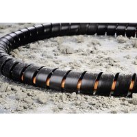 Hellermanntyton - 162-20100 SPF10-PP-BK Spiralschlauch Schwarz 1 m von HellermannTyton