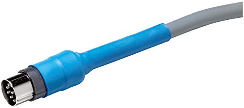 Hellermann Tyton 300–30486 Duct Isolierung Kabel (10 m, blau thermorétrécissable 4,8 mm, 2,4 mm, 0,5 mm von HellermannTyton