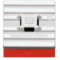 HellermannTyton Flexibler Klebesockel weiß 28,0x28,0 FMB4APT-A-PA66HS-WH - 151-02977 von HellermannTyton