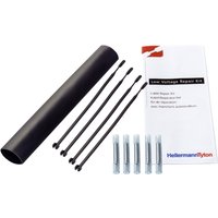 HellermannTyton Kabel-Reparatur-Set schwarz LVRK-L-24/6-200POXBK - 380-04019 von HellermannTyton
