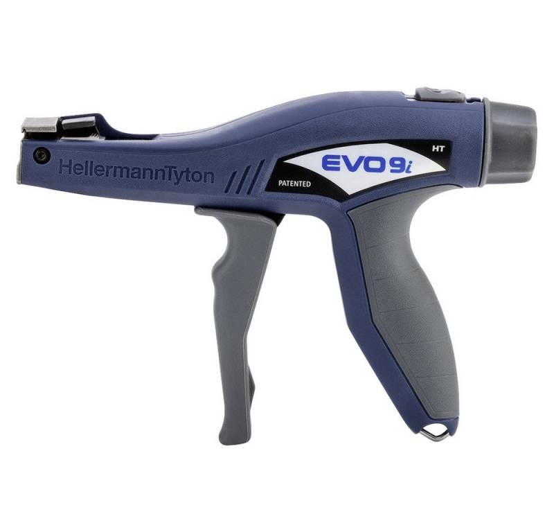 HellermannTyton Kabelzange HellermannTyton EVO9iHT-MET/PL-BU Kabelbinderzange EVO9i HT Blau-Grau, EVO9iHT-MET/PL-BU von HellermannTyton