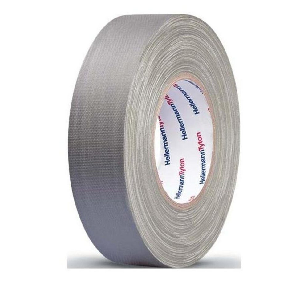 HellermannTyton Klemmen HellermannTyton Gewebeband HTAPE TEX GY 19x50m von HellermannTyton