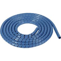 HellermannTyton 161-46100 SBPEMC4-PE-BU-30M Spiralschlauch 5 bis 20mm Blau Meterware von HellermannTyton