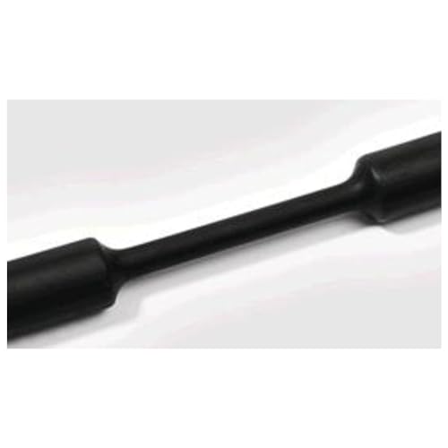 HellermannTyton Schrumpfschlauch, schwarz, 300 m, 1/4 " von HellermannTyton