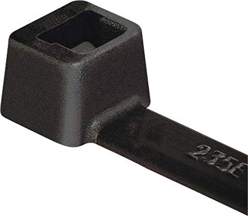 HellermannTyton T120XM Polyamid 6.6 (PA66) Kabelbinder 7,6 mm x 600mm, Packung a 50 Stück von HellermannTyton