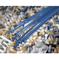 Hellermanntyton - 111-00831 MCT50L-PA66MP-BU-C1 Kabelbinder 390 mm 4.60 mm Blau Detektierbar 1 St. von HellermannTyton