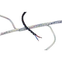 Hellermanntyton - 161-41205 SBPE9D-PE-GY-5M Spiralschlauch 10 bis 100 mm Grau 5 m von HellermannTyton