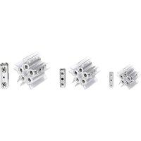 Hellermanntyton - 435-01408 SV2-SNCU-CL Verbinderblock flexibel: - starr: 1.5-16 mm² Polzahl: 5 1 St. von HellermannTyton