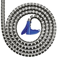 [NEUWERTIG] B-Ware Hellermann Tyton Kabelschlauch Spiralschlauch Kabel 21 Mm Max Schwarz 25 M von HellermannTyton