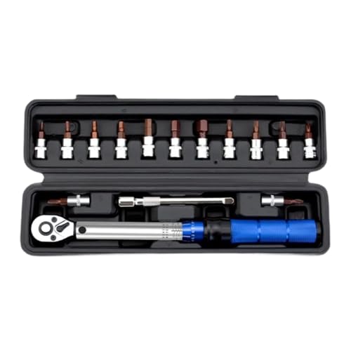 Hellery 15 X 1/4 Schraubenschlüssel, mit Bits, Tragbar, Ergonomisch, Professionell, Präzise, ​​umkehrbar für Reparaturen von Hellery