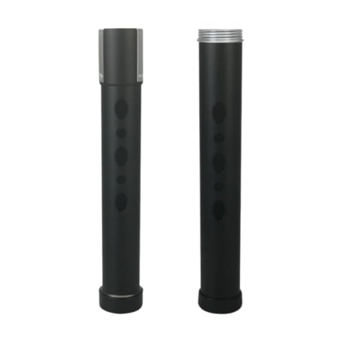 Hellery Golfball Retriever, Tube, Golfball Pick Up Tube, Golfball Picker für Training, Schwarz von Hellery