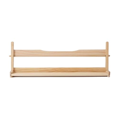 Hellery Holz Staffelei, Papierrollenhalter, Vielseitiger Kunstdruckpapierrollenständer für Den Vorratsraum, Geschäft, 42cm von Hellery