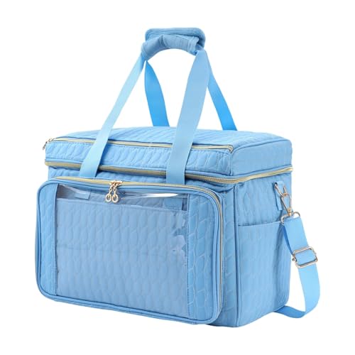 Hellery Stricktasche, Stilvolle Häkeltasche, Garnaufbewahrungstasche für Die Mittagspause, Bastelecke, Bankladen, Blau Hellery Stricktasche, Stilvolle Häkeltasche, Garnaufbewahrungstasche für Die Mittagspause, Bastelecke, Bankladen, Blau von Hellery