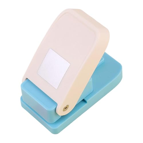 Hellery Tab Punch Handwerkzeug Papierlocher Etikettenstanzer Bastelstanzer aus Stabilem Carbonstahl für Scrapbooking Skizzenbuch Planungsmappe für, Quadrat Hellery Tab Punch Handwerkzeug Papierlocher Etikettenstanzer Bastelstanzer aus Stabilem Carbonstahl für Scrapbooking Skizzenbuch Planungsmappe für, Quadrat von Hellery
