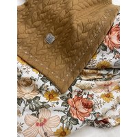 Babydecke Camel/Retro Garden Ca. 70x90cm, Auf Wunsch Mit Name von HelliMaus