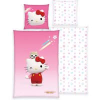 Hello Kitty Bettwäsche "Hello Kitty", (2 tlg.) von Hello Kitty