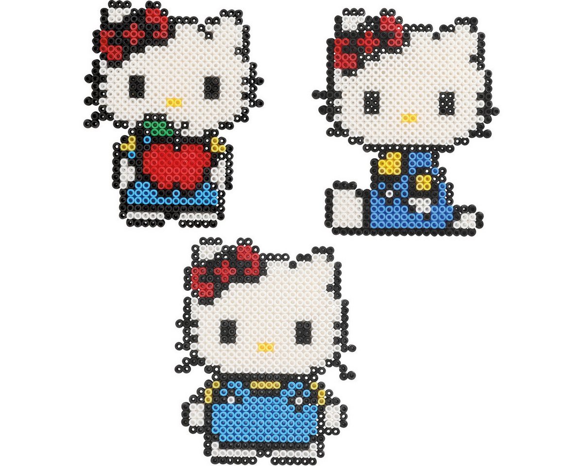 Hello Kitty Bügelperlen Apfel Mädchen, (2002-tlg), Perlen, Bastelperlen, Steckperlen, Kreativperlen, Kreativset von Hello Kitty