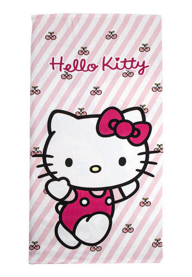Hello Kitty Handtuch Badetuch Strandtuch für Mädchen Kinder von Hello Kitty