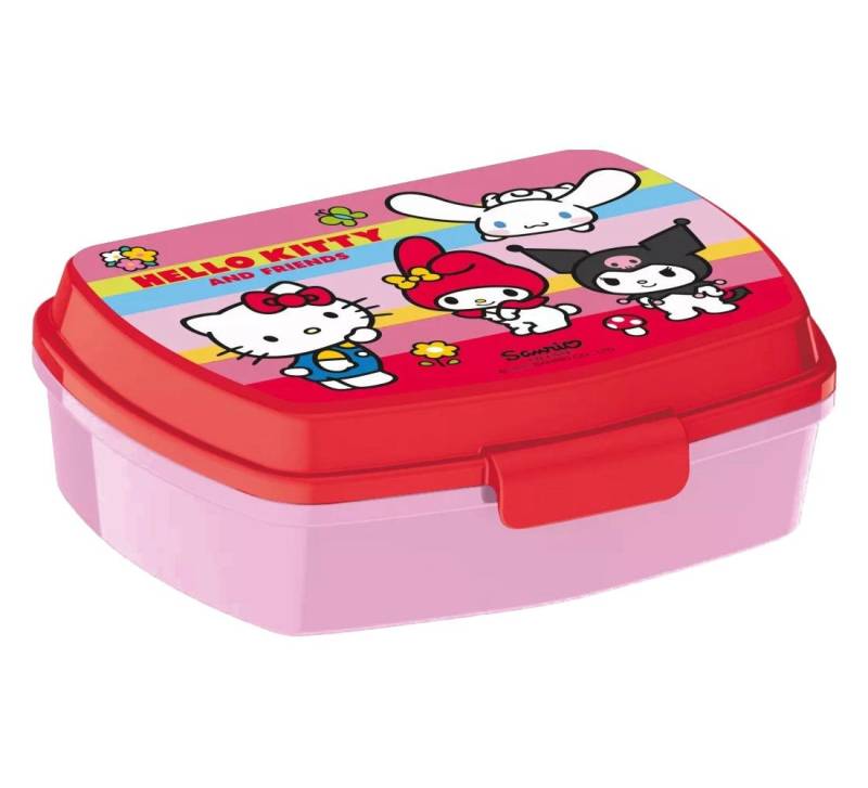 Hello Kitty Lunchbox Stor Brotdose Brotbüchse Sandwich Schule Frühstück Kinder 16x12cm, Brotzeitdose Hello Kitty Lunchbox Stor Brotdose Brotbüchse Sandwich Schule Frühstück Kinder 16x12cm, Brotzeitdose von Hello Kitty
